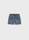 Pantaloncino jeans vita elasticizzata neonato