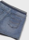 Pantaloncino jeans vita elasticizzata neonato