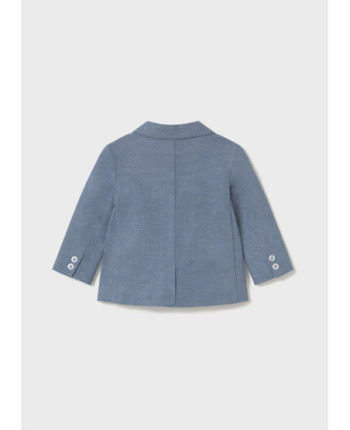 Giacca elegante lino neonato