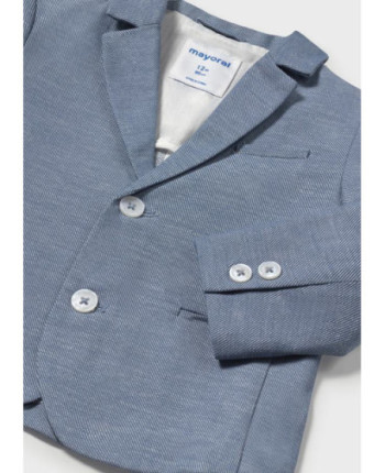 Giacca elegante lino neonato