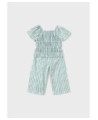 Completo pantalone e top nido d'ape neonata