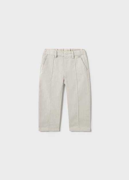 Pantalone elegante lino neonato