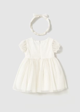 Vestito con fascia neonata