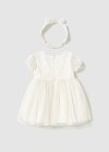 Vestito con fascia neonata