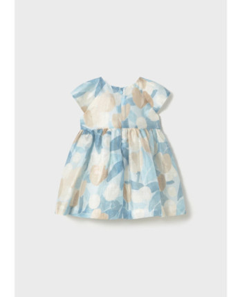Vestito stampato fiori neonata