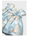 Vestito stampato fiori neonata