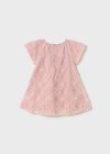 Vestito tulle ricamo neonata