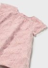 Vestito tulle ricamo neonata