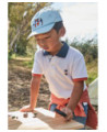 Polo grafica schiena bambino