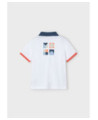 Polo grafica schiena bambino