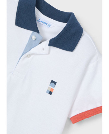 Polo grafica schiena bambino
