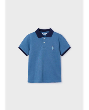 Polo grafica schiena bambino