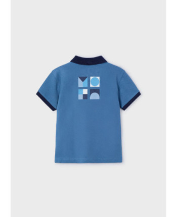 Polo grafica schiena bambino