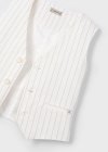 Gilet elegante lino bambino
