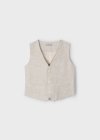 Gilet elegante lino bambino