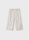 Pantalone lungo lino bambina