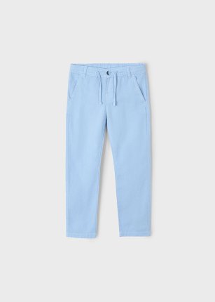 Pantalone cordoncino lino bambino
