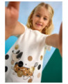 Completo leggings  e maglietta cagnolino bambina