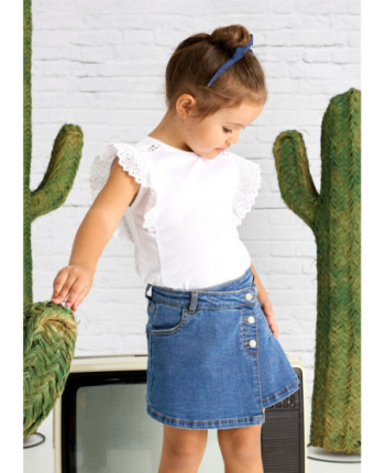 Gonna jeans bambina