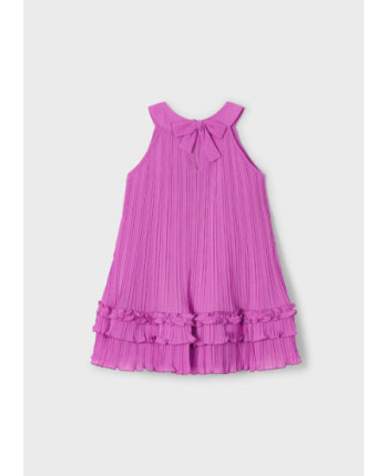 Vestito plissettato bambina