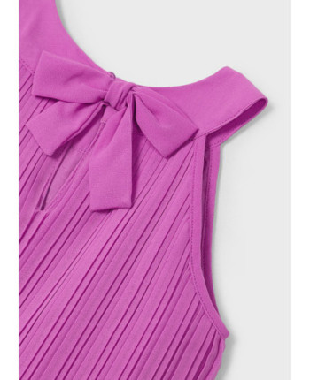 Vestito plissettato bambina