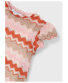 Vestito zigzag bambina