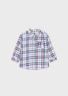 Camicia m/l quadri
