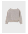 Maglione dettagli costine ragazza
