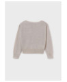 Maglione dettagli costine ragazza