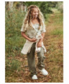 Pantalone cargo ragazza