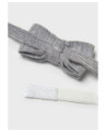 Set bretelle e papillon neonato