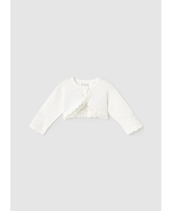 Cardigan tricot cerimonia neonata
