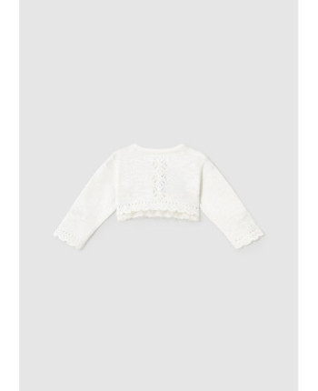 Cardigan tricot cerimonia neonata