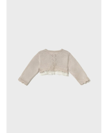 Cardigan tricot cerimonia neonata