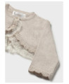 Cardigan tricot cerimonia neonata