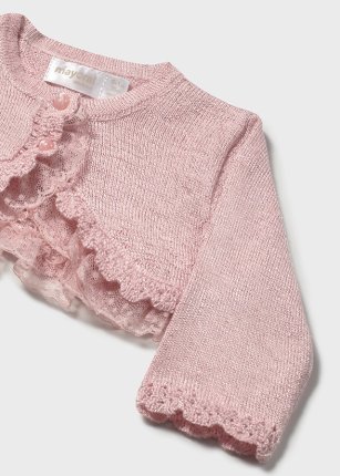 Cardigan tricot cerimonia neonata