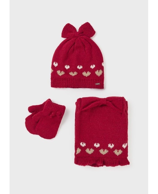 Comp. cappello sciarpa manopo