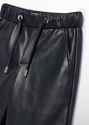 Pantalone Culotte Similpelle Bambina