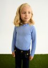 Lupetto Costine Glitter Bambina