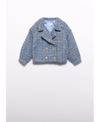 Giacca Tweed Doppio Petto Bambina