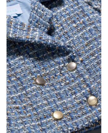 Giacca Tweed Doppio Petto Bambina