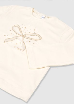 Maglietta cuori neonata