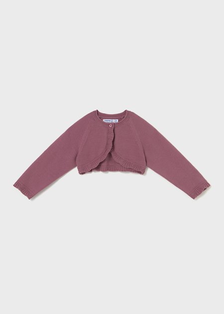 Cardigan in maglia basico neonata