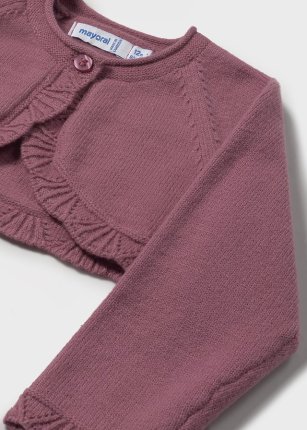 Cardigan in maglia basico neonata
