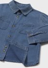 Camicia denim neonato