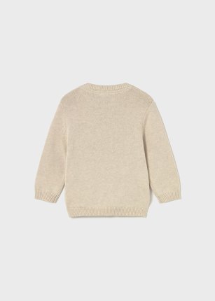 Maglione orso tasca neonato