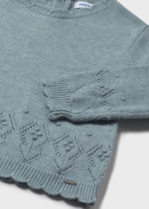 Maglione trafori neonata