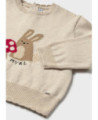 Maglione animal jacquard neonata