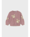 Maglione orso pellicciotto neonata