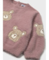 Maglione orso pellicciotto neonata